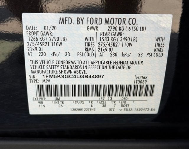 2020 Ford Explorer ST