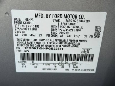 2023 Ford Explorer ST-Line