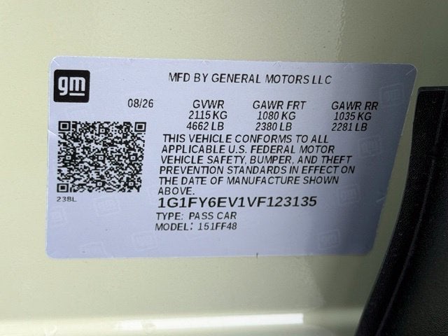 2027 Chevrolet Bolt LT