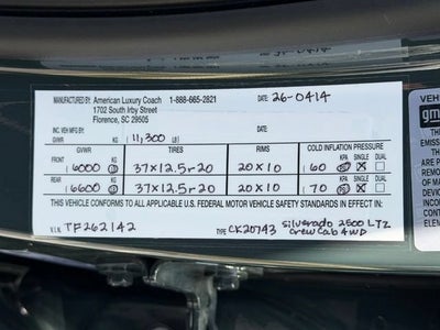 2026 Chevrolet Silverado 2500 HD LTZ