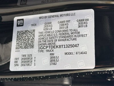 2026 Chevrolet Colorado Z71