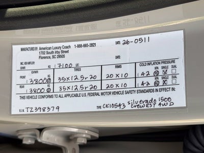 2026 Chevrolet Silverado 1500 RST