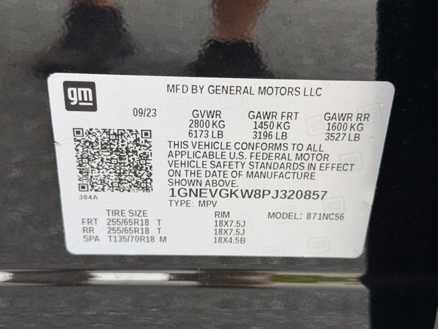 2023 Chevrolet Traverse LT Cloth