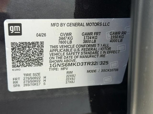 2026 Chevrolet Tahoe LS