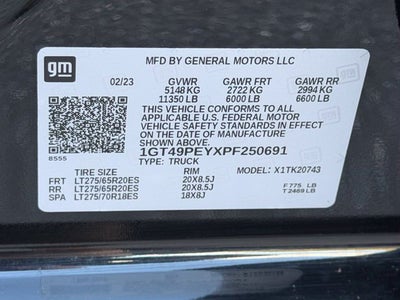 2023 GMC Sierra 2500 HD AT4