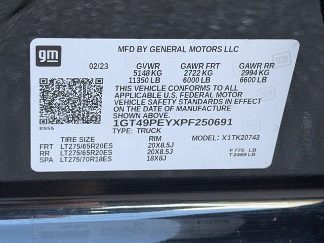 2023 GMC Sierra 2500 HD AT4