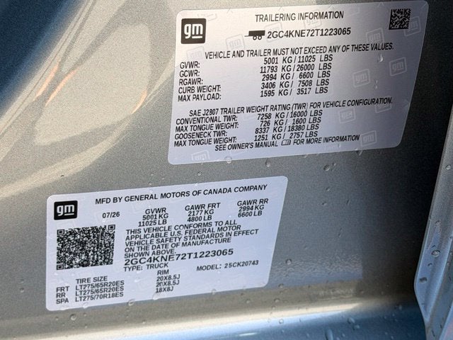 2026 Chevrolet Silverado 2500 HD LT
