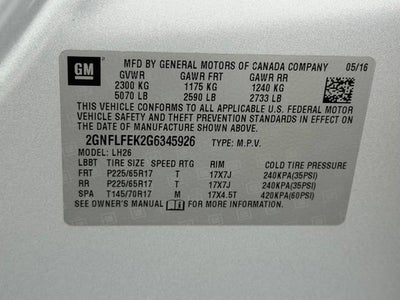 2016 Chevrolet Equinox LT