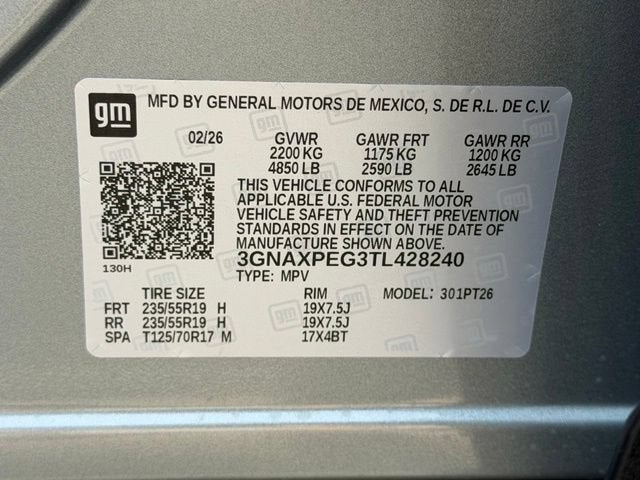 2026 Chevrolet Equinox LT
