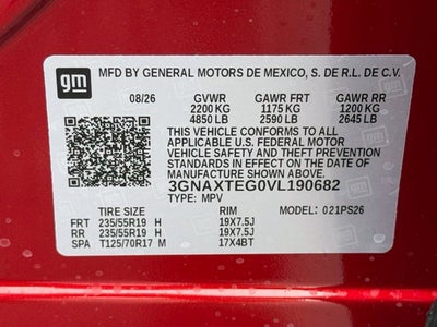 2027 Chevrolet Equinox RS