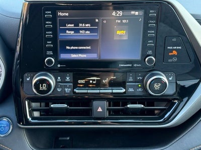 2022 Toyota Highlander Hybrid Bronze Edition