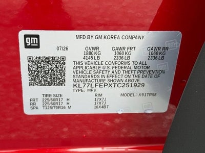 2026 Chevrolet Trax LS