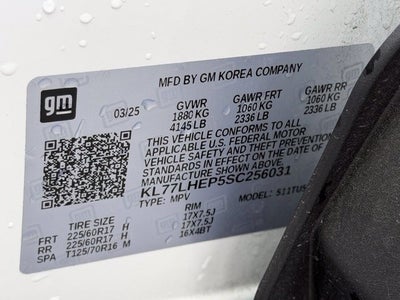 2025 Chevrolet Trax LT